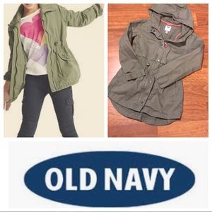 Girls Old Navy Utility Jacket